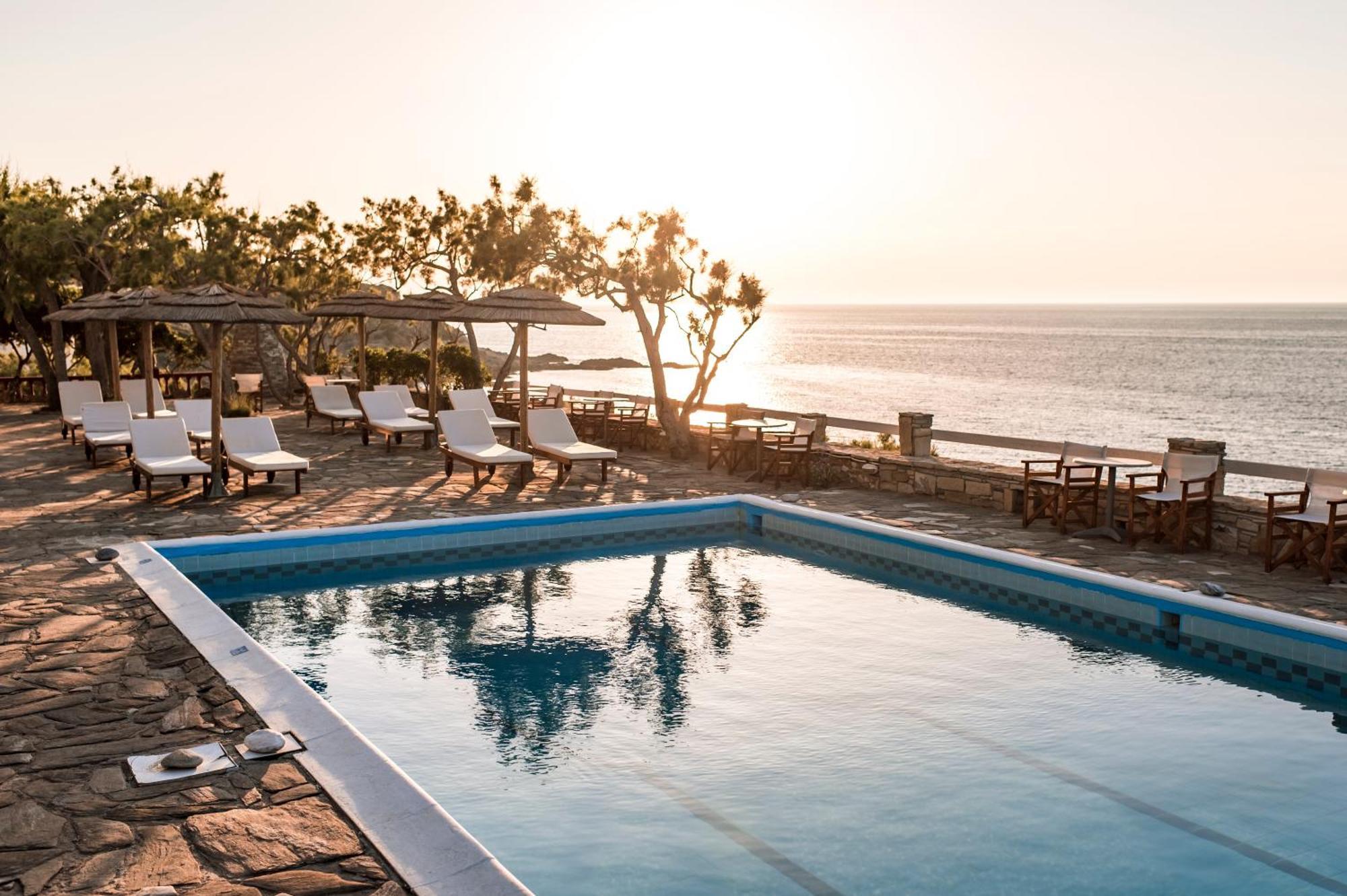 Cavos Bay Hotel & Studios อาร์เมนิสทิส ภายนอก รูปภาพ